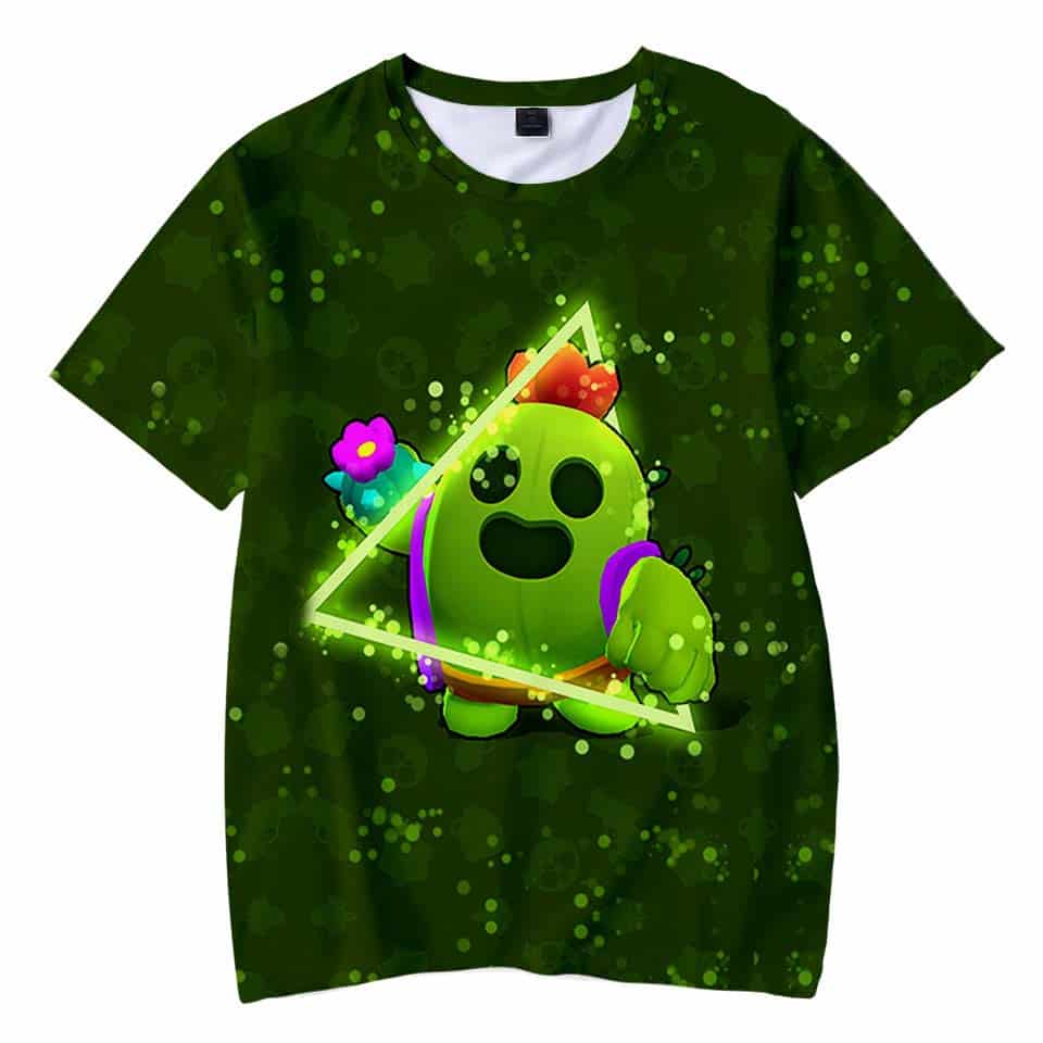 Brawl Stars T-shirt Default Spike Clothes
